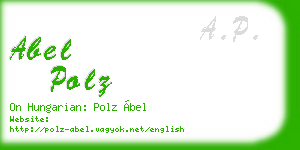 abel polz business card